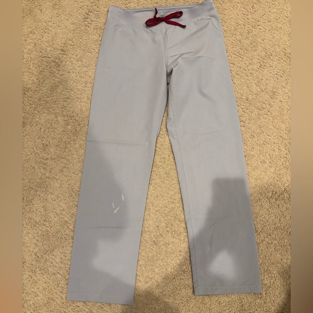 FIGS Livingston Technical Scrub Pants, Cement